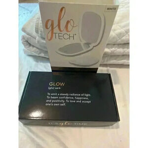 Glo Tech LED Compact Mirror, White